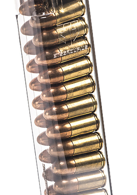ETS Group SMKGLK9170 Pistol Mags Competition Legal 27rd Extended 9mm Luger Compatible w/ Glock 17 Smoke Polymer