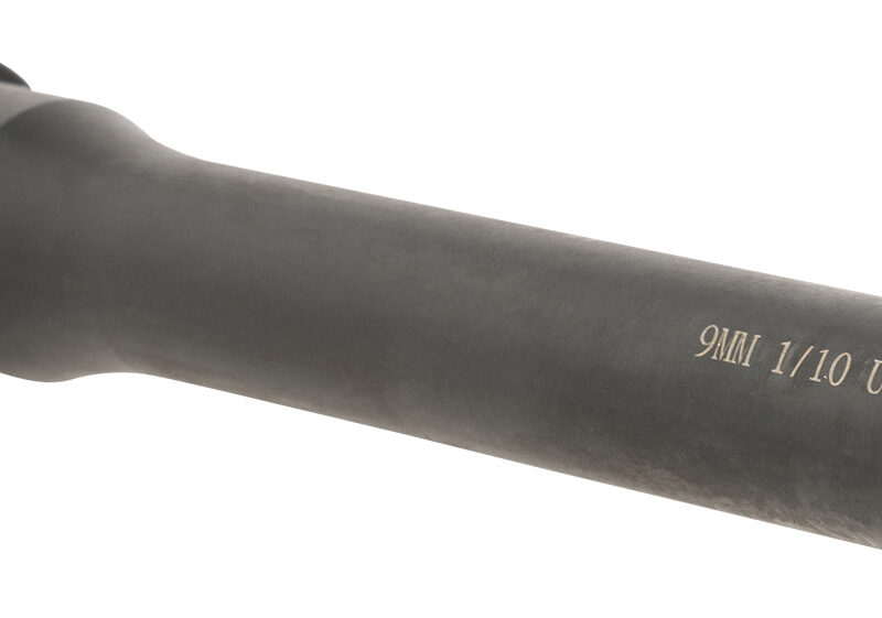 TacFire BAR9MM7BN AR Barrel  9mm NATO 7.50" Black Nitride Finish 4150 Chrome Moly Vanadium Steel Material with Threading & 1:10" Twist for AR-15