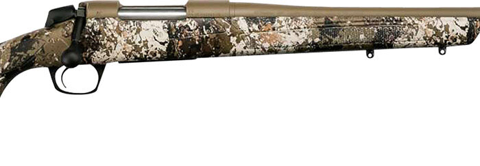 CVA CR3904C Cascade  Full Size 30-06 Springfield 3+1, 24" Flat Dark Earth Cerakote Steel Threaded Barrel, Flat Dark Earth Cerakote Steel Receiver, Veil Wideland Fixed w/SoftTouch Stock, Right Hand