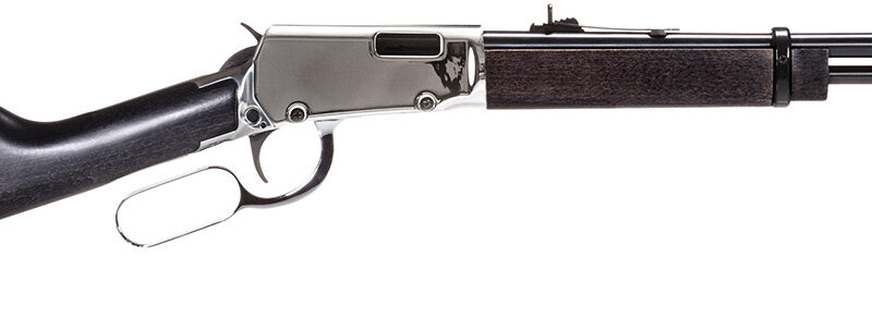 Rossi RL22181WD-NI Rio Bravo  22 LR 15+1 18" Black Polished Alloy Steel Barrel, Nickel Stainless Steel Receiver, Hardwood Fixed Stock, Right Hand