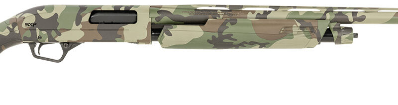 Winchester Repeating Arms 512433292 SXP Waterfowl Hunter 12 Gauge 28" 4+1 (2.75") 3.50" Chamber, Woodland Camo, TruGlo Fiber Optic Sight, Includes 3 Invector-Plus Chokes