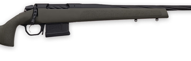 Weatherby 3WRXP240WR6B 307 Range XP 240 Wthby Mag 5+1 24" Fluted, Black Barrel/Rec, OD Green Synthetic Stock with Adj. Cheek Rest, Accubrake Muzzle Brake, TriggerTech Trigger
