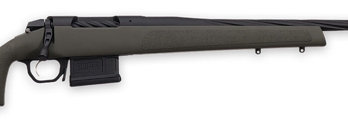 Weatherby 3WRXP65RWR6B 307 Range XP 6.5 Wthby RPM 5+1 24" Fluted Barrel, Black Barrel/Rec, OD Green Synthetic Stock with Adj. Cheek Rest, Accubrake Muzzle Brake, TriggerTech Trigger