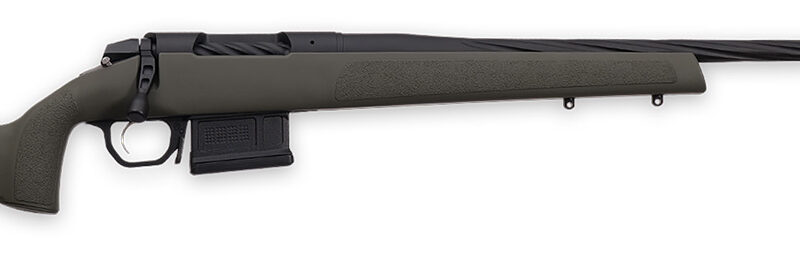 Weatherby 3WRXP65RWR6B 307 Range XP 6.5 Wthby RPM 5+1 24" Fluted Barrel, Black Barrel/Rec, OD Green Synthetic Stock with Adj. Cheek Rest, Accubrake Muzzle Brake, TriggerTech Trigger