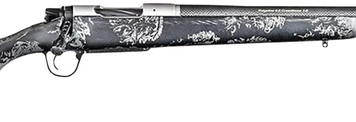 Christensen Arms 8010631800 Ridgeline FFT Full Size 7mm PRC 3+1 22" Carbon Fiber Steel Threaded Barrel, Stainless Aluminum Receiver, Black w/Gray Accents Fixed Sporter w/Flash Forged Technology Stock