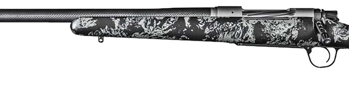Christensen Arms 8010632000 Ridgeline FFT 7mm PRC 3+1 22" Carbon Fiber/Threaded Barrel, Stainless Steel Cerakote Rec, Black with Gray Accents Stock (Left Hand)
