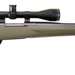 Howa HGP2270G M1500 Hogue Full Size 270 Win 5+1 22" Blued Steel Barrel, Drilled & Tapped Stainless Steel Receiver, Hogue OverMolded Green Synthetic Stock, Nikko Stirling GamePro 4-12x40mm 2 151380