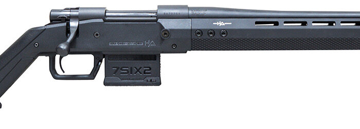 Howa HHERA65CBLK M1500 Hera 6.5 Creedmoor 5+1 22" Threaded Barrel, Black Rec, Black Hera H7 Chassis Stock