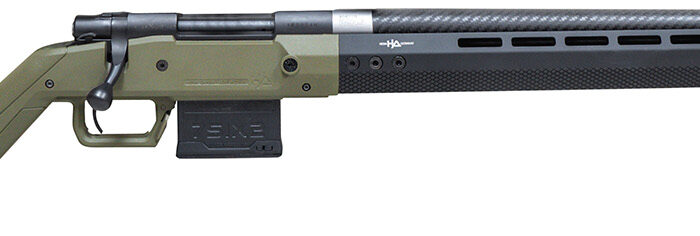 Howa HHERA65CODG M1500 Hera 6.5 Creedmoor 5+1 22" Threaded Barrel, Black Rec, OD Green & Black Hera H7 Chassis Stock