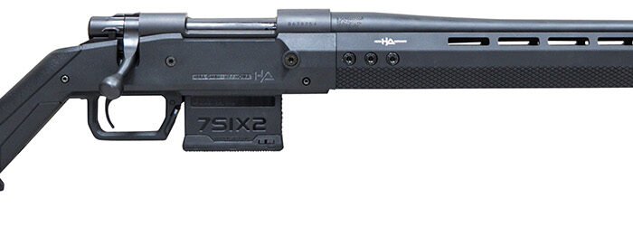 Howa HHERA308BLK M1500 Hera 308 Win 5+1 22" Threaded Barrel, Black Rec, Black Hera H7 Chassis Stock