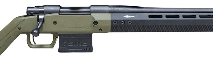 Howa HHERA308ODG M1500 Hera 308 Win 5+1 22" Threaded Barrel, Black Rec, OD Green & Black Hera H7 Chassis Stock