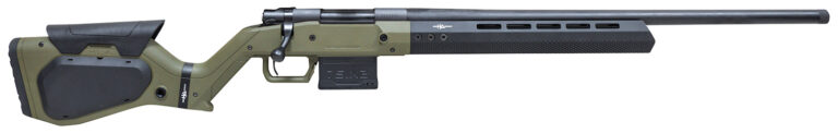 Howa HHERA308HBODG M1500 Hera 308 Win 5+1 24" Heavy Threaded Barrel, Black Rec, OD Green & Black Hera H7 Chassis Stock