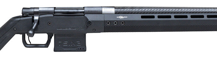 Howa HHERA65CCFBLK M1500 Hera 6.5 Creedmoor 5+1 24" Carbon Fiber Threaded Barrel, Black Rec, Black Hera H7 Chassis Stock