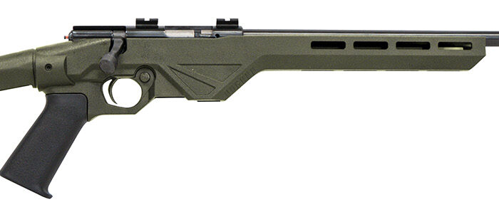 Citadel CIT22WMBLTODG Trakr  22 WMR 5+1 18" Blued Steel Barrel & Receiver, OD Green Synthetic Stock