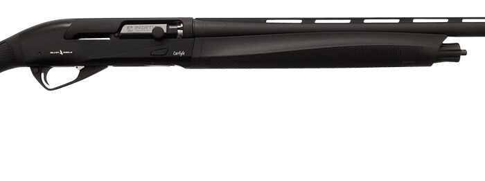 Silver Eagle Arms CAR12128BLK Carlyle  Full Size 12 Gauge Semi-Auto 3" 4+1 28" Black Cerakote Vent Rib Barrel, Black Steel Receiver, Fixed Black Synthetic Stock, Right Hand
