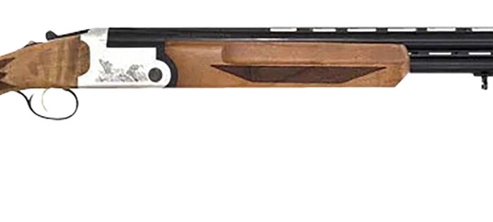 Iver Johnson Arms IJ60028LW28S IJ600 Lightweight Full Size 28 Gauge Break Open 3" 2rd 28" Black Over/Under Vent Rib Barrel, Silver Engraved Aluminum Receiver, Fixed Walnut Wood Stock, Ambidextrous