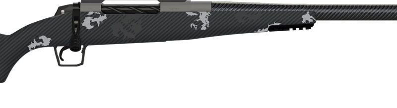 Fierce Firearms ROG65PRC24GP Carbon Rogue  Full Size 6.5 PRC 3+1 24" Hand Lapped/Match Grade Threaded Barrel, Glacier Cerakote Steel Receiver, Phantom Camo Fierce Rogue Carbon Fiber Stock