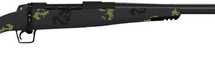Fierce Firearms ROG300PRC24BF Carbon Rogue  Full Size 300 PRC 3+1 24" Carbon Fiber Hand Lapped/Match Grade Threaded Barrel, Black Cerakote Steel Receiver, Forest Camo Fierce Rogue Carbon Fiber Stock