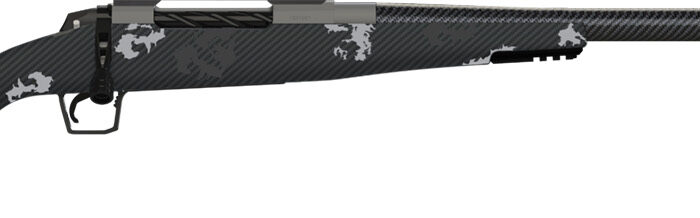 Fierce Firearms ROG7PRC22GP Carbon Rogue  Full Size 7mm PRC 3+1 22" Hand Lapped/Match Grade Threaded Barrel, Glacier Cerakote Steel Receiver, Phantom Camo Fierce Rogue Carbon Fiber Stock