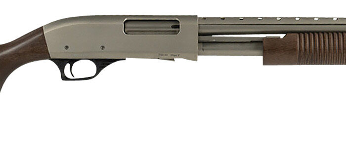 Tokarev USA 21000409 TX3  12 Gauge 18.50" 3" 5+1, Nickel Metal Finish, Turkish Walnut Stock, Fiber Optic & Ghost Ring Sight (Accepts Mossberg 590 Furniture)