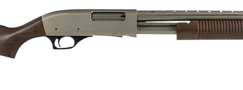 Tokarev USA 21000409 TX3  12 Gauge 18.50" 3" 5+1, Nickel Metal Finish, Turkish Walnut Stock, Fiber Optic & Ghost Ring Sight (Accepts Mossberg 590 Furniture)