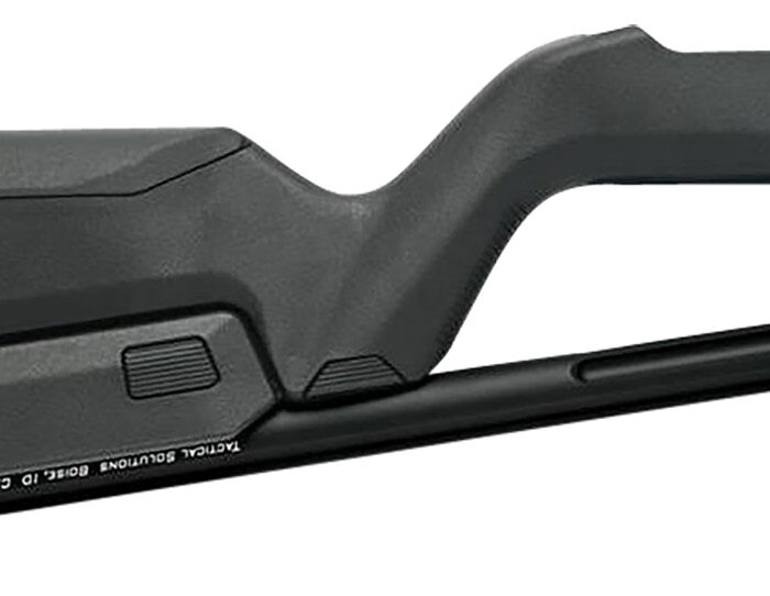 Tactical Solutions TDCMBBBLK X-Ring Takedown Barrel and Stock Combo 22 LR 16.50" Matte Black Fluted & Threaded with Fiber Optic Sight, Black Magpul Backpacker Stock Fits Ruger 10/22 Takedown