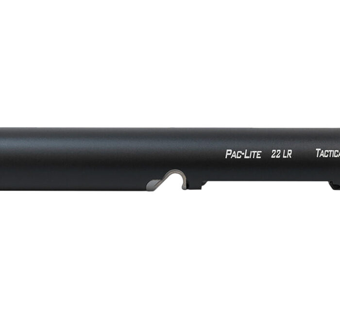 Tactical Solutions PLIV6TEMBNF Pac-Lite Barrel 22 LR 6" Threaded, Drilled & Tapped, Adj. Sights, Black Anodized for Ruger Mark IV & IV 22/45