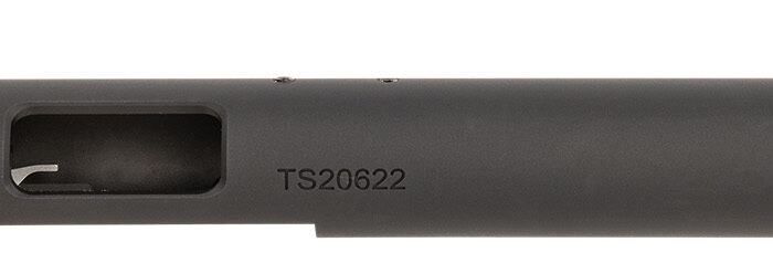 Tactical Solutions PL6TEMBNF Pac-Lite Barrel 22 LR 6" Threaded, Drilled & Tapped, Adj. Sights, Black Anodized for Ruger Mark I/II/III & 22/45