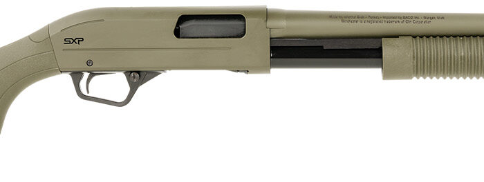 Winchester Repeating Arms 512425395 SXP Defender Full Size 12 Gauge Pump 3" 5+1 18" OD Green Steel Barrel & Receiver, Fixed w/Textured Grip Panels, OD Green Synthetic Stock