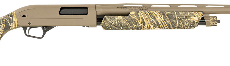 Winchester Repeating Arms 512432291 SXP Hybrid Hunter 12 Gauge 3.5" 4+1 (2.75") 26", FDE Barrel/Rec, Realtree Max-7 Furniture, Fiber Optic Sight, Includes 3 Invector-Plus Chokes