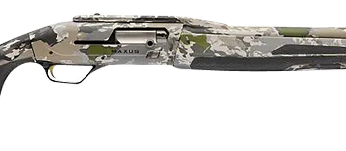 Browning 011753321 Maxus II  12 Gauge 3" 4+1 22" Fully Rifled Barrel, Ovix Camo, Synthetic Furniture with Overmolded Grip Panels, Weaver Style Scope Mount