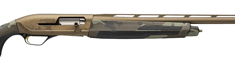 Browning 011764205 Maxus II Wicked Wing 12 Gauge 3.5" 4+1 (2.75") 26", Burnt Bronze Barrel/Rec, Woodland Camo Furniture with Rubber Overmolded Grip Panels, Fiber Optic Sight
