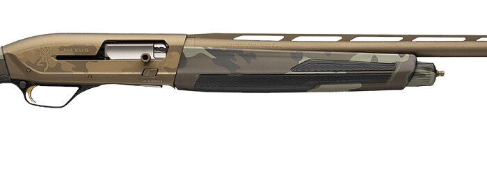 Browning 011764204 Maxus II Wicked Wing 12 Gauge 3.5" 4+1 (2.75") 28", Burnt Bronze Barrel/Rec, Woodland Camo Furniture with Rubber Overmolded Grip Panels, Fiber Optic Sight