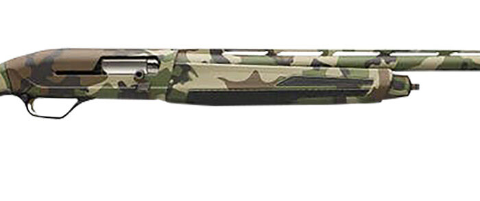 Browning 011765205 Maxus II  12 Gauge 3.5" 4+1 26", Woodland Camo, Synthetic Furniture with Overmolded Grip Panels, Fiber Optic Sight