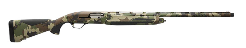 Browning 011765205 Maxus II  12 Gauge 3.5" 4+1 26", Woodland Camo, Synthetic Furniture with Overmolded Grip Panels, Fiber Optic Sight