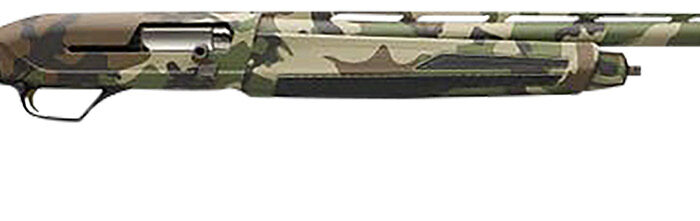 Browning 011765204 Maxus II  12 Gauge 3.5" 4+1 28", Woodland Camo, Synthetic Furniture with Overmolded Grip Panels, Fiber Optic Sight