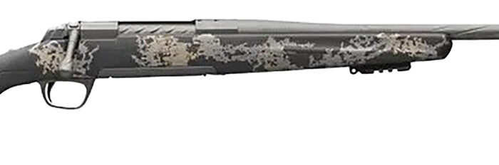 Browning 035583299 X-Bolt Mountain Pro SPR 6.8 Western 3+1 20" Steel Fluted Sporter Barrel, Tungsten Gray Cerakote Steel Receiver, Accent Graphic Black/ Carbon Fiber Stock, Right Hand