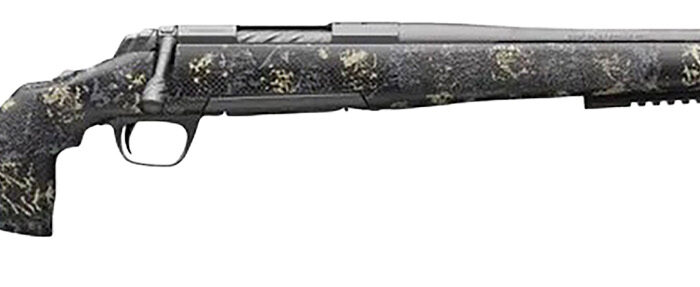 Browning 035584288 X-Bolt Pro McMillan LR SPR 28 Nosler 3+1 22" Fluted, Carbon Gray Barrel/Rec, Sonora Carbon Ambush Camo Fixed McMillan Game Warden 2.0 Stock, Recoil Hawg Muzzle Brake