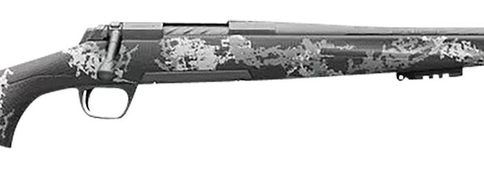 Browning 035585282 X-Bolt Pro SPR 6.5 Creedmoor 4+1 18" Steel Fluted Sporter Barrel, Carbon Gray Elite Cerakote Steel Receiver, Carbon Fiber with Black & Gray Splatter/ Carbon Fiber Stock, Right Hand