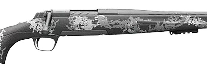 Browning 035585299 X-Bolt Pro SPR 6.8 Western 3+1 20" Steel Fluted Sporter Barrel, Carbon Gray Elite Cerakote Steel Receiver, Carbon Fiber with Black & Gray Splatter Stock, Right Hand
