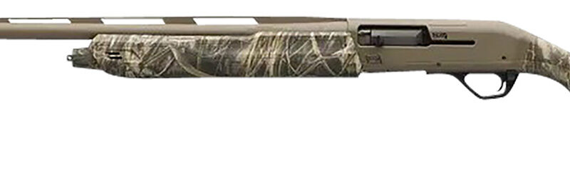 Winchester Repeating Arms 511312291 SX4 Hybrid Hunter 12 Gauge 3.5" 4+1 2.75" 26", FDE Cerakote Barrel/Rec, Realtree Max-7 Furniture, TruGlo Fiber Optic Sight Left Hand