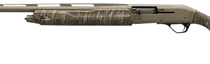 Winchester Repeating Arms 511311291 SX4 Hybrid Hunter 12 Gauge 3.5" 4+1 2.75" 26", FDE Cerakote Barrel/Rec, Mossy Oak Bottomland Furniture, TruGlo Fiber Optic Sight Left Hand