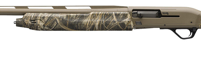 Winchester Repeating Arms 511310291 SX4 Hybrid Hunter 12 Gauge 3.5" Chamber 4+1 2.75" 26", FDE Cerakote Rec/Barrel, Mossy Oak Shadow Grass Habitat Furniture, Fiber Optic Front Sight Left Hand