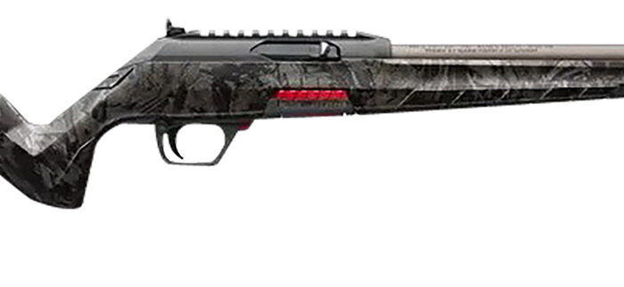Winchester Repeating Arms 521153102 Wildcat  22 LR 10+1 18" Gray Barrel, Matte Black Rec, Skeletonized Forged Carbon Gray Synthetic Stock, Ghost Ring Sight