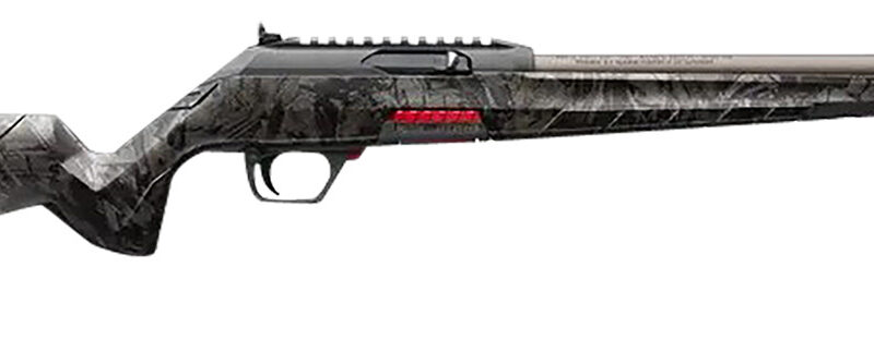 Winchester Repeating Arms 521153102 Wildcat  22 LR 10+1 18" Gray Barrel, Matte Black Rec, Skeletonized Forged Carbon Gray Synthetic Stock, Ghost Ring Sight