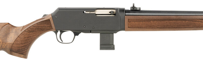Henry H027H9 Homesteader  9mm Luger 10+1 16.37" Blued Steel Threaded Barrel, Black Anodized Drilled & Tapped Aluminum Receiver, American Walnut Fixed Wood Stock, 2-Piece Grip, Ambidextrous