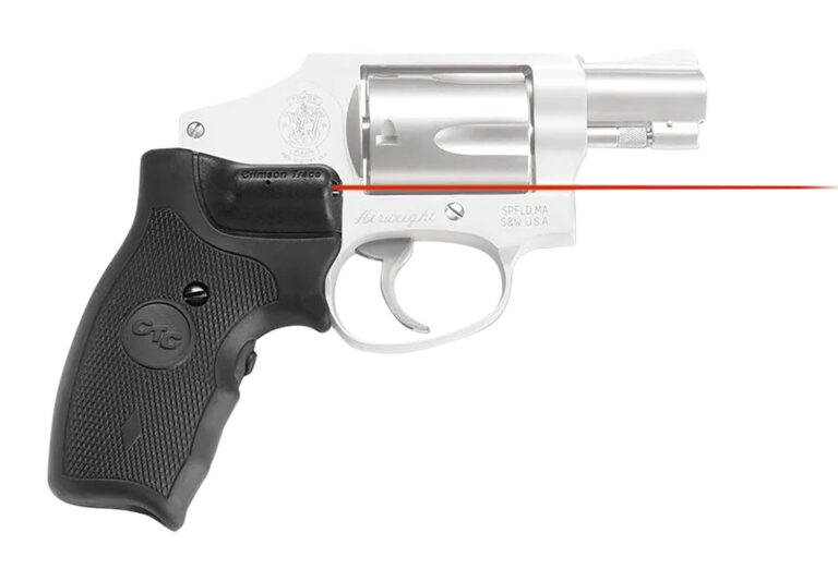 Crimson Trace 011150 LG-305 Lasergrips  Red Laser Smith & Wesson J-Frame Round Butt