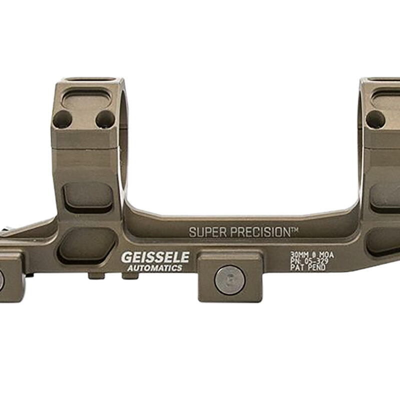Geissele Automatics  Super Precision Scope Mount (Vortex 1-6) Scope Mount/Ring Combo Desert Dirt Color Anodized