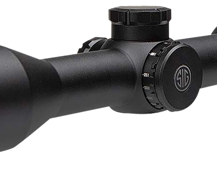 Sig Sauer Electro-Optics SOW63114 Whiskey6  Black 3-18x 44mm 30mm Tube Quadplex Reticle Features Locking Turrets