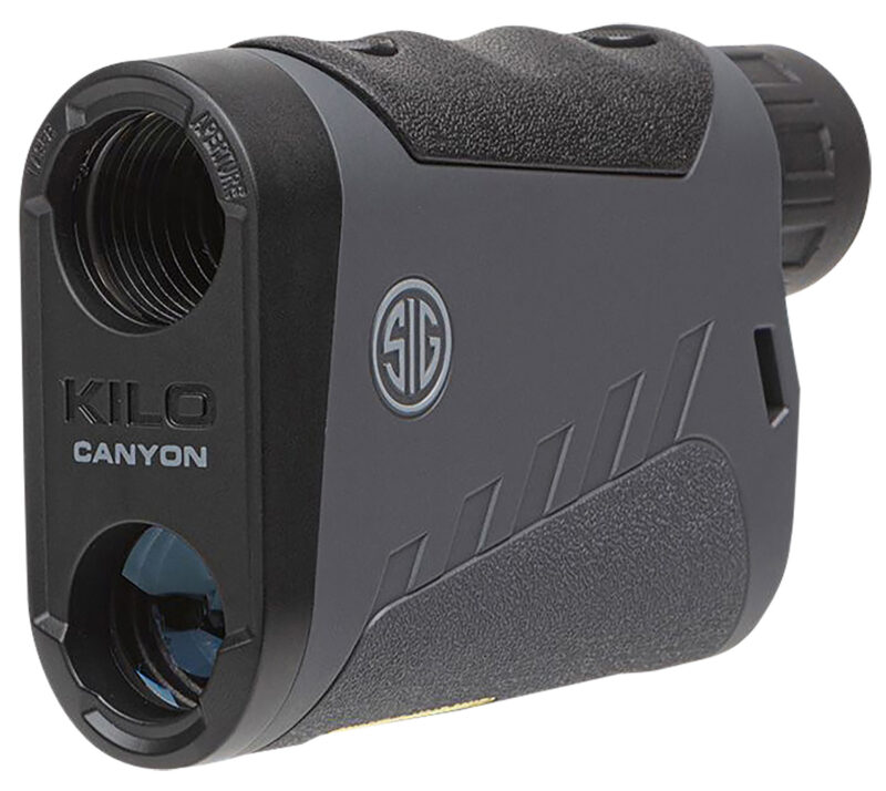Sig Sauer Electro-Optics SOKCN606 Kilo Canyon  Black/Gray Black Rubber Armor 6x22mm 3000 yds Max Distance LED Display